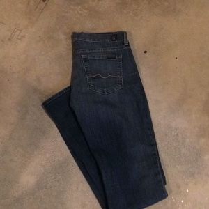7 for all mankind straight jeans